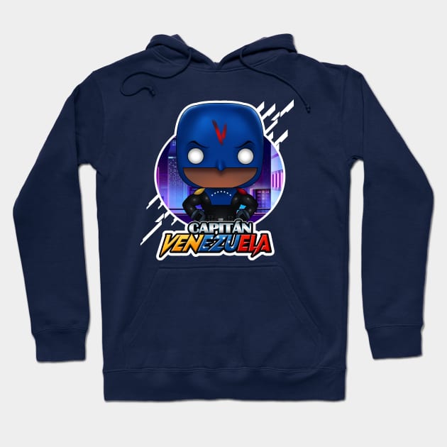 Capitan Venezuela Funko Hoodie by edwinj22